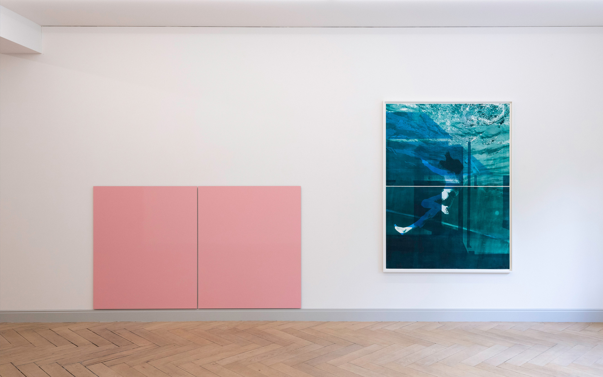 Installation view, Galerie Peter Kilchmann