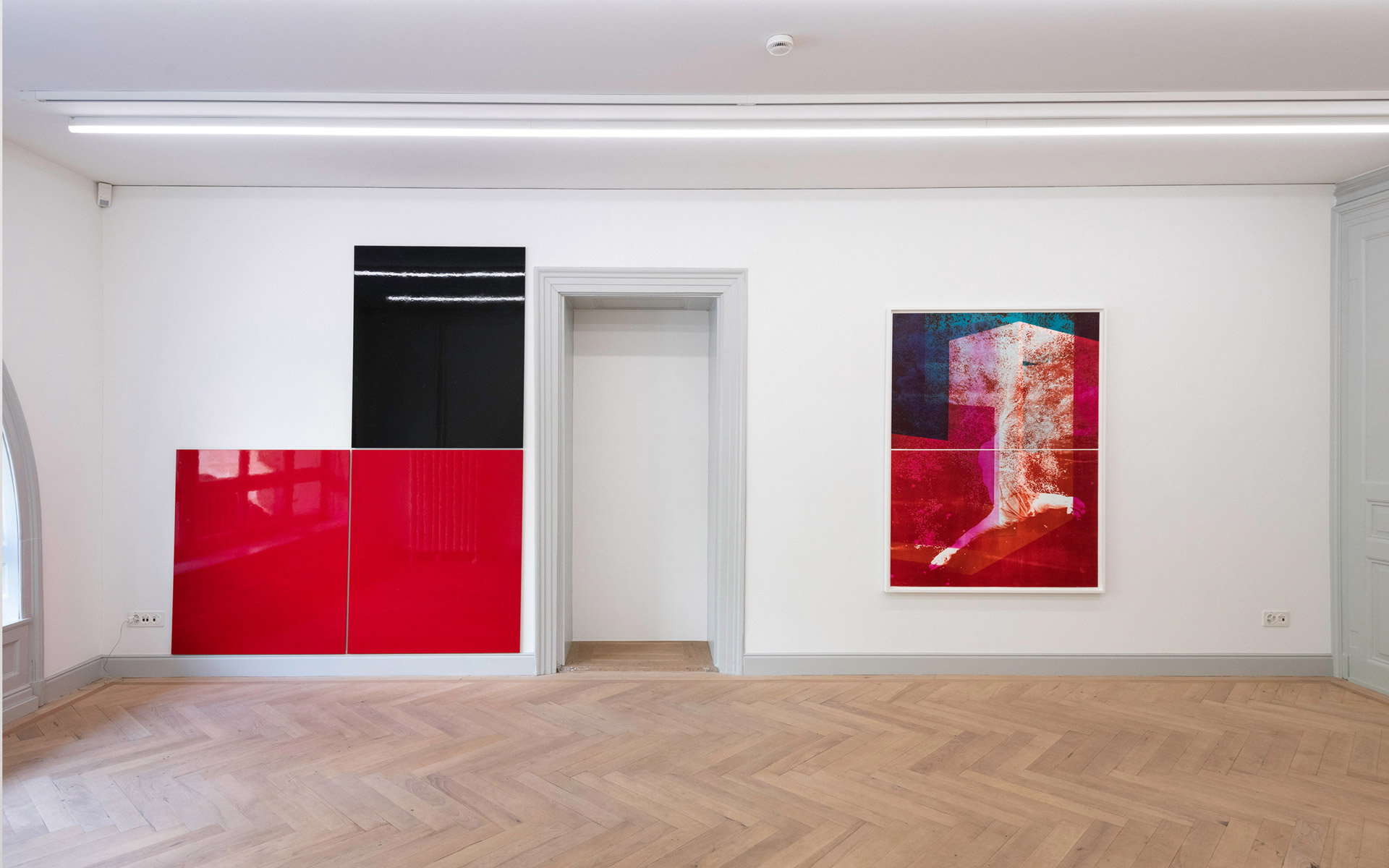 Installation view, Galerie Peter Kilchmann