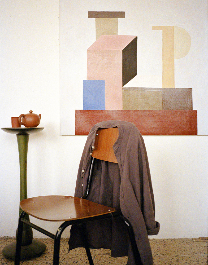 The first tiles collection by Nathalie Du Pasquier